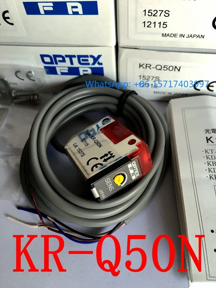New original Japanese OPTEX photoelectric switch KR-Q50N KR-Q50NW