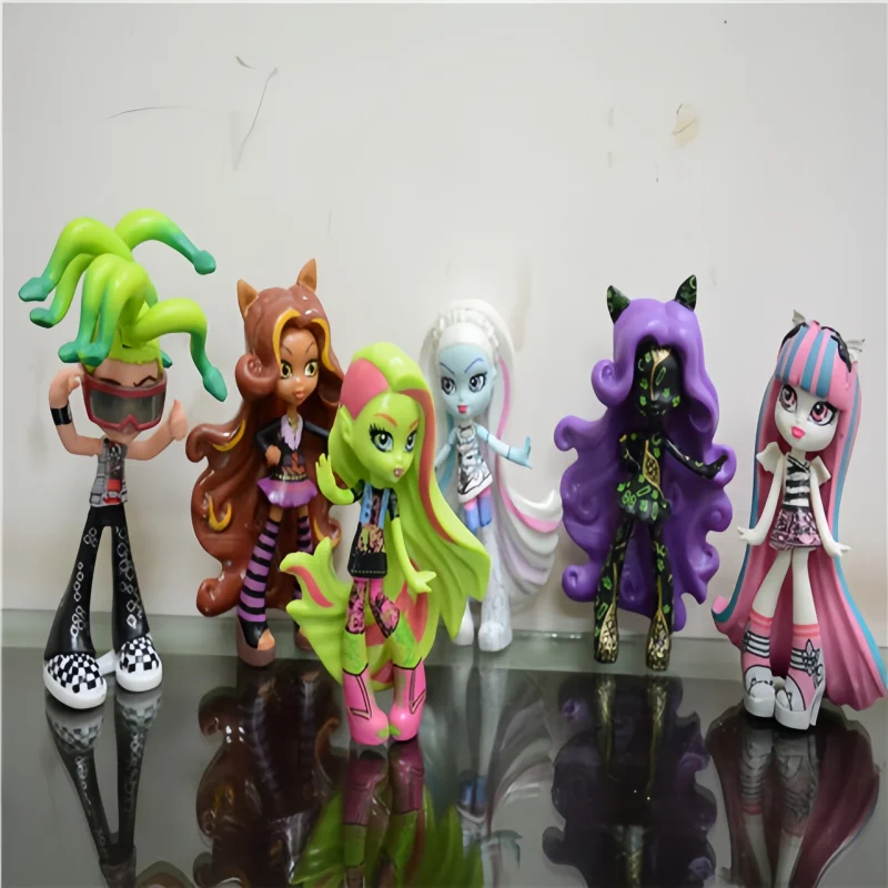 

Оригинальная мультистильная модель Monster Spirit School Monster Elf High School, модель ручной работы, ручная коллекция, фигурка для девочек, подарок, оптовые игрушки