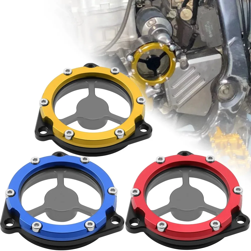 Tampa do cárter do motor derby para motocicleta, tampa da engrenagem ociosa para suzuki drz 400/e/s/sm drz400sm drz400s drz ltz ltz ltr 450