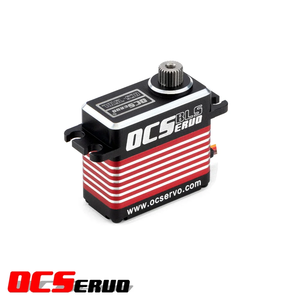 OCS-751BL 8.4V 75kg.cm 88g 0.11S/60° BLS Motor High Voltage High Torque Servo Steel Gear All CNC Case Waterproof