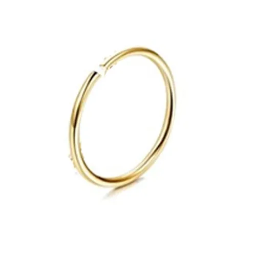 Women's Stainless Steel Stud Earrings, Gold/Silver