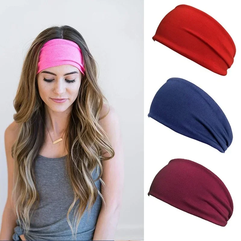 

Sweatband Accessories For Men Women Outdoor Cycling Running Yoga Sports Absorbent 1 PC Sport Sweat Headbands Hair Bands