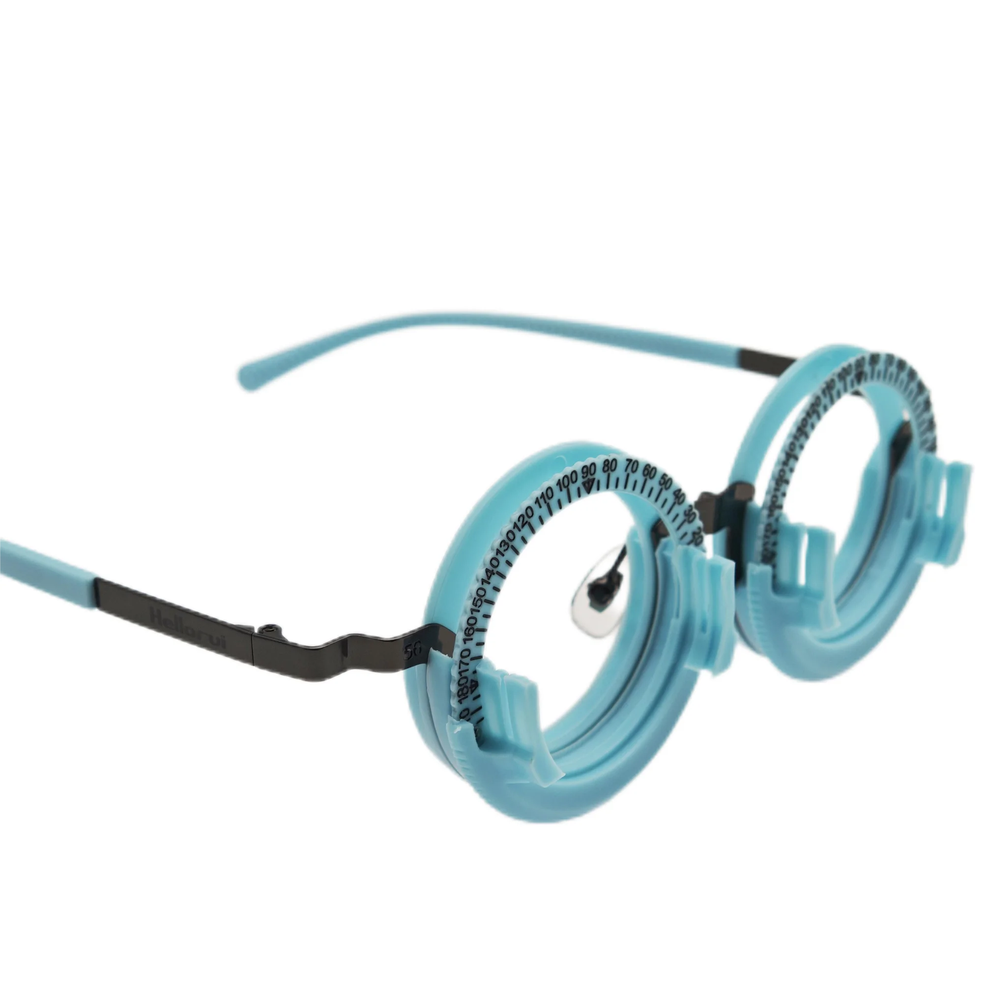 Light Weight Alloyed Optical Trial Frame with Anti slip Eyeglasses Legs PD 52~70 Accommodates 4 pairs Lens