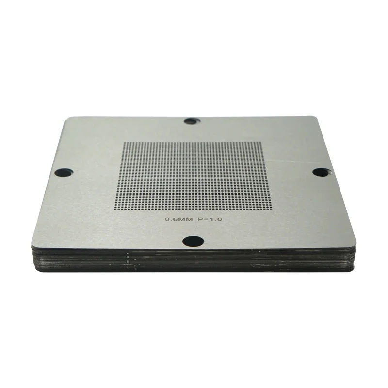 Kit Universal Stencils Bga para Laptop Reballing Retrabalho Reball Pack 90×90 mm 10 Pcs por Lote