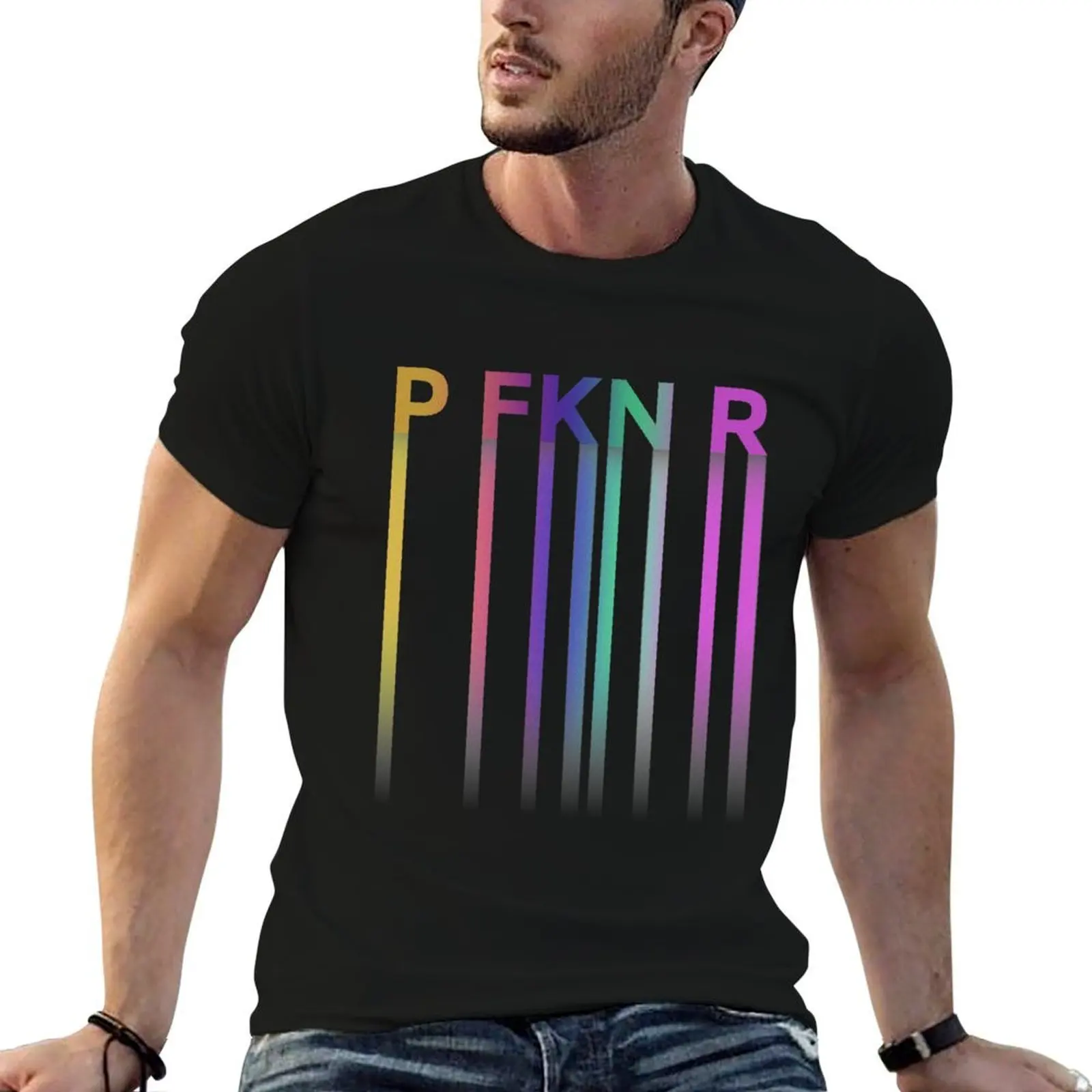 Fancy P FKN R T-Shirt animal prinfor boys luxury designer heavyweight t shirts for men