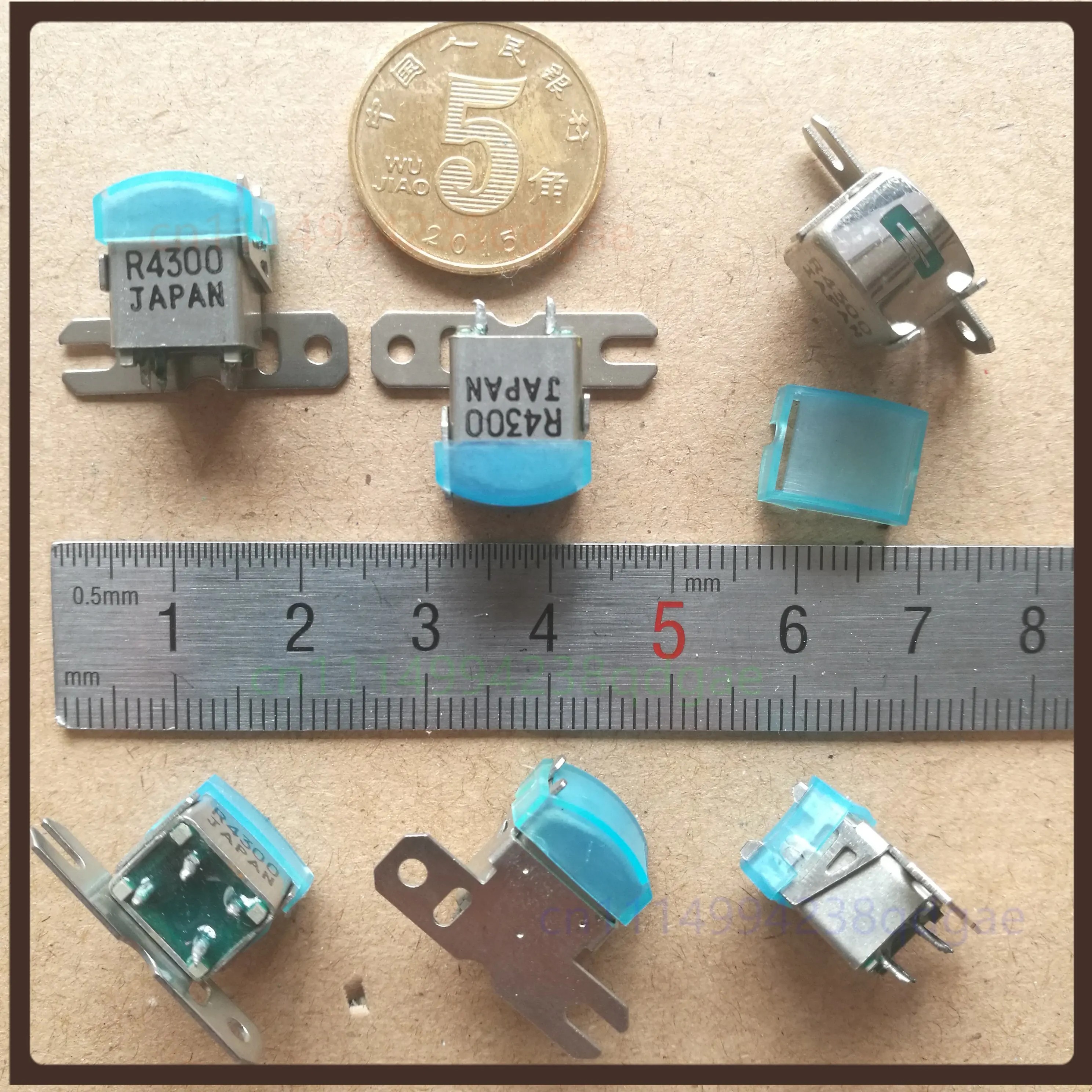1PCS For R4300 Stereo Magnetic Head Sharp Tip High Definition Wear Resistant 240Ohm Tape Head Replacement Parts