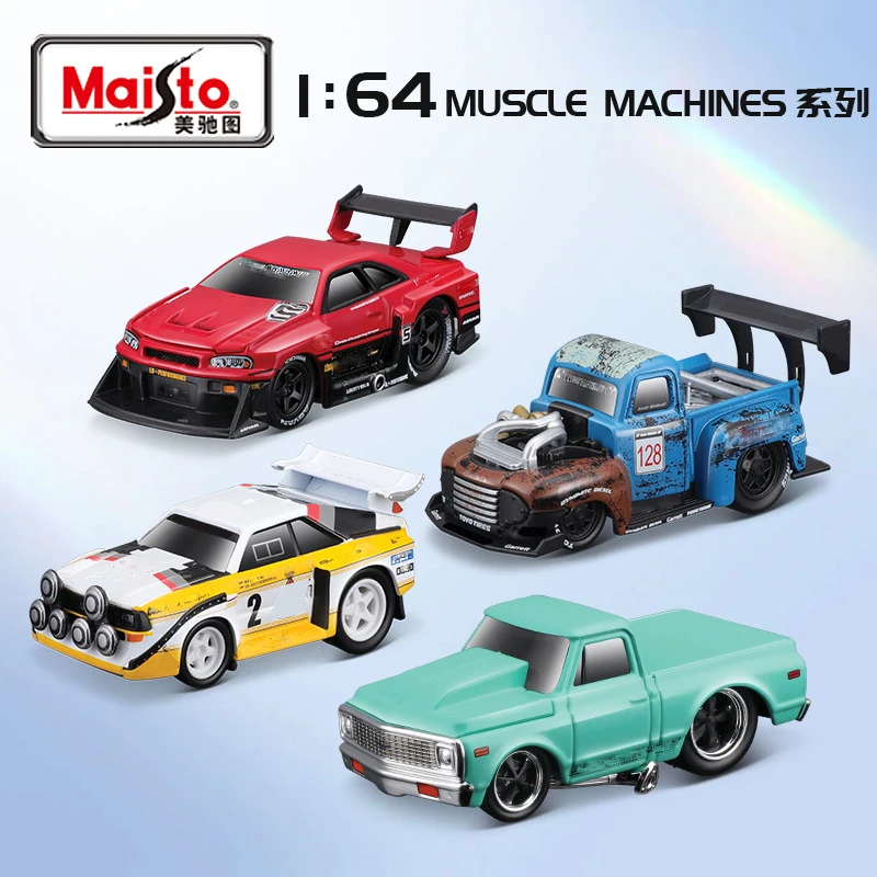 

Maisto 1:64 Classic Static Car Alloy Diecasting Car Vehicles Miniature Model Decoration Display Props Collection Gift Toy