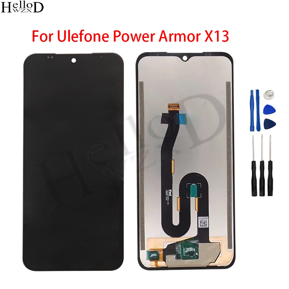 

ЖК-экран 6,52 дюйма для Ulefone Power Armor X13, ЖК-дисплей кодирующий преобразователь сенсорного экрана в сборе, экран с дигитайзером в сборе, замена