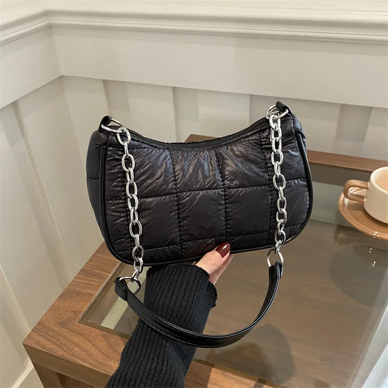 Single shoulder niche armpit bag fashion trend casual commuter bag