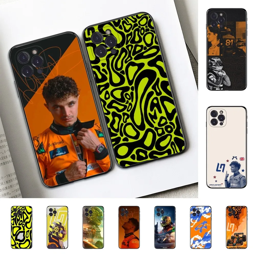 F1 Formula 1 L-Lando N-Norris Phone Case For Redmi 5 6 7 8 9 10 plus pro 6 7 8 9 A GO K20 K30 K40 pro plus F3 Fundas