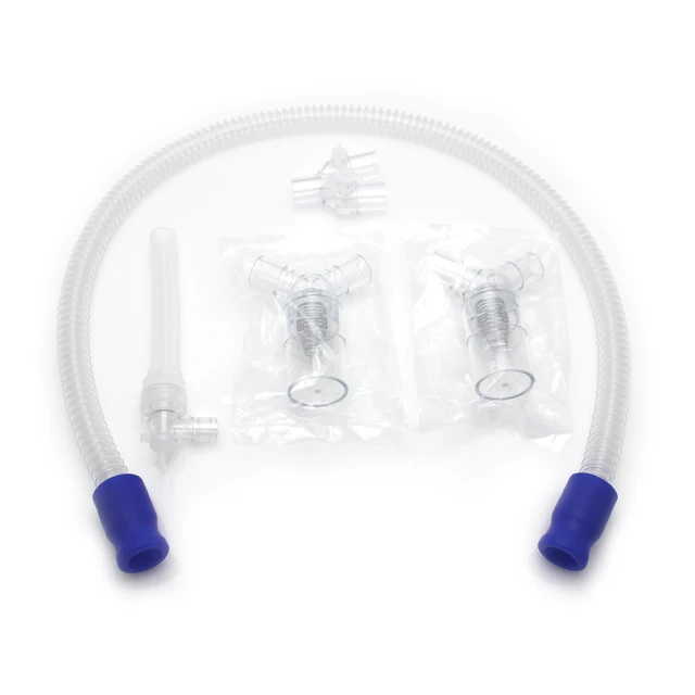 Medical neonatal anesthesia disposable breathing circuit