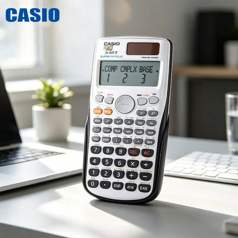 Casio FX-50F II/82ES-PLSA/DH-12/MX-120B Universal Scientific Calculator One's Deceased Father Grind Dual-Use Computer Study