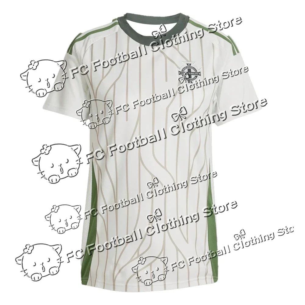 

2025 Northern Ireland Away Football Jersey for Kids and Teens Stylish and Comfortable Unisex T-Shirt