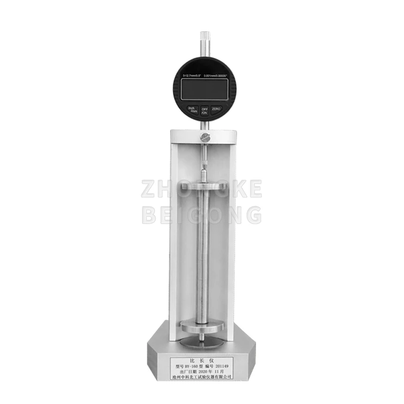 BY-160 Length Comparator for Measuring the Length Change of Mortar
