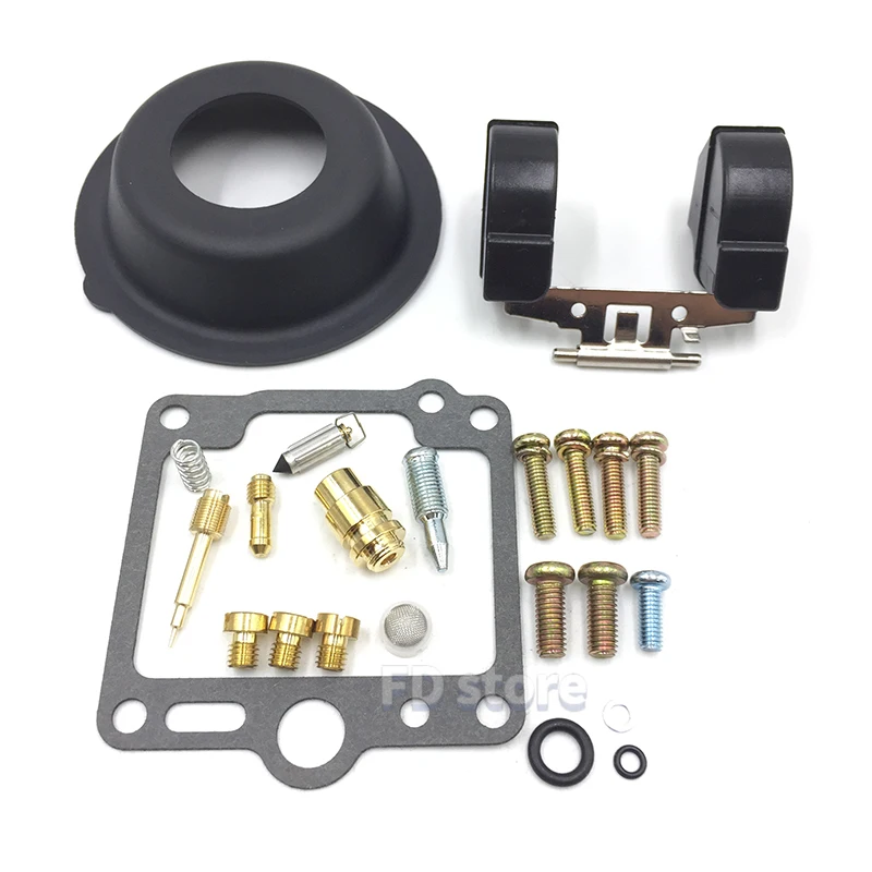 For 1980~2000 Yamaha version SR250 Mikuni BS34 Carburetor Repair Kit