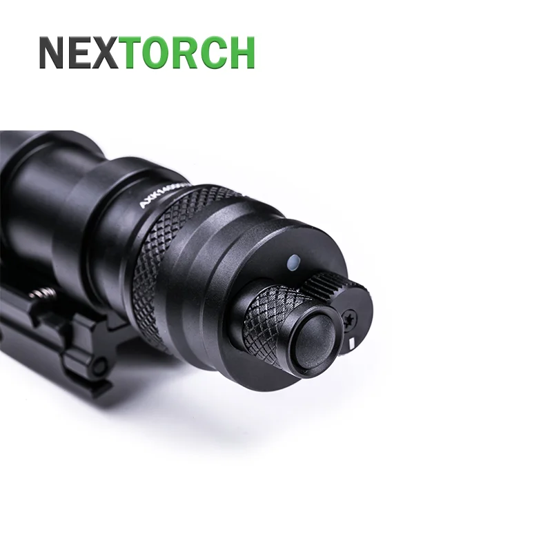 NEXTORCH-luz táctica WL50IR 380mw, linterna led de 860 lúmenes, interruptor de ratón táctico Compatible, batería de 18650