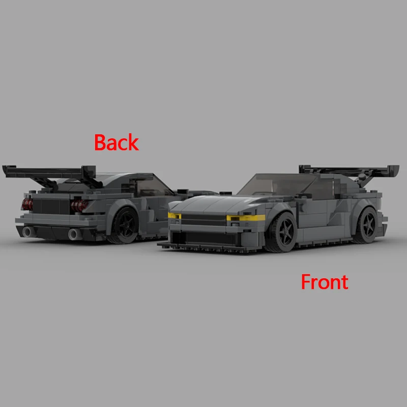 

Speed Racing Car Model MOC Building Bricks Mustang Hypercar Modular Technology Children Holiday Gifts Assemble Toys Suit