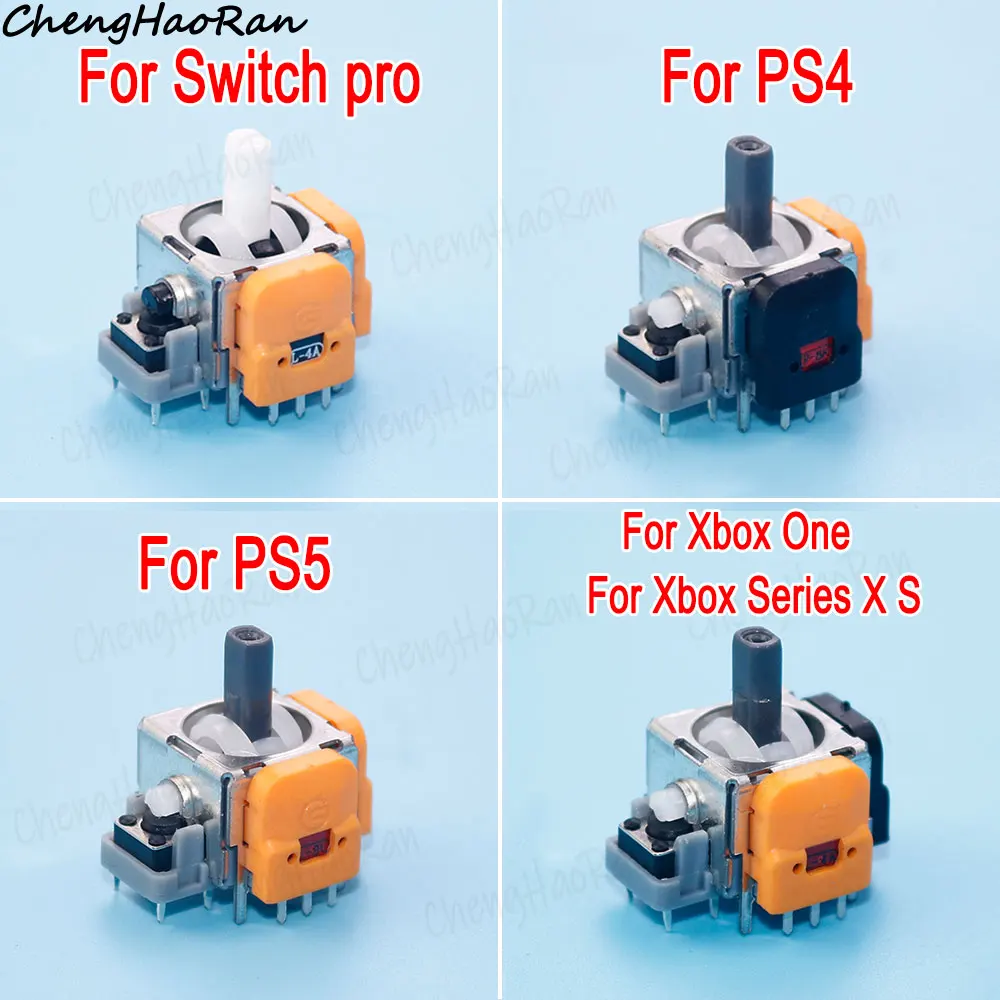 

1Piece For PS4 PS5 V3 3D Hall Effect Joystick Module For Xbox One /Xbox Serie S X Switch Pro Controller Remote Stick Repair Part