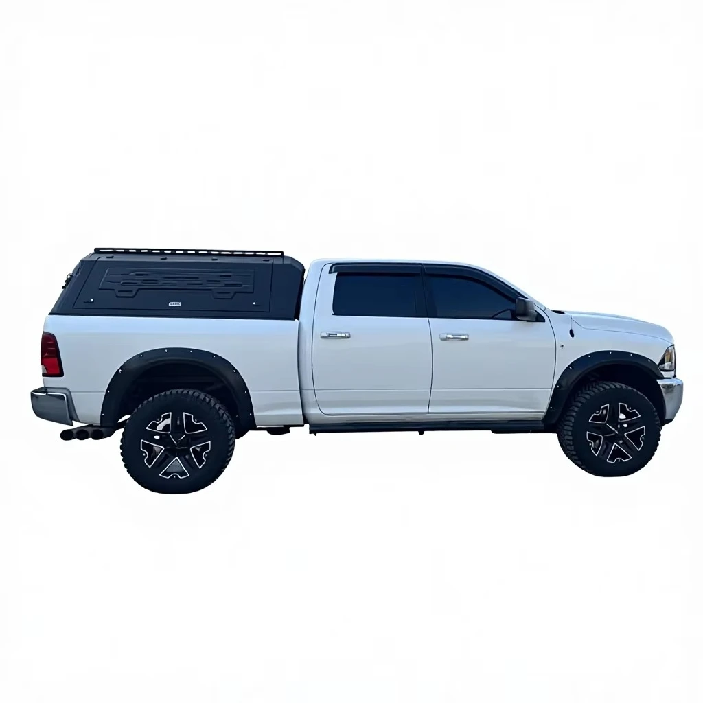

Custom Pickup Steel/aluminum Hardtop Canopy Tonneau Cover Waterproof Camper Shell for Ram 1500/2500 5.7ft/6.4ft