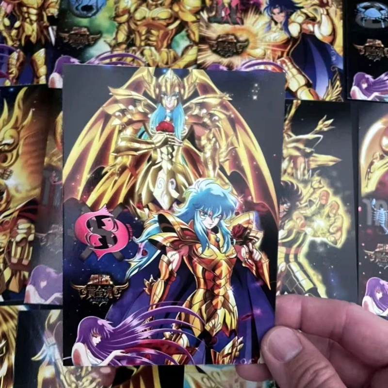 Saint Seiya Soul of Gold SOG A set of 12 Postcards Character Cards Gold Saint Knights of the Zodiac God Cloth Aiolia Dokho Shaka