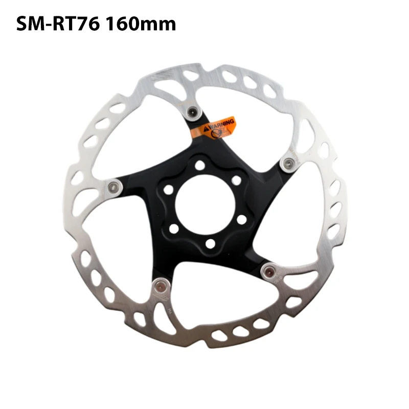 SHIMANO SM-RT76 Disc Brake Rotors 160mm 180mm 203mm 6 Bolt Type Disc Brake Rotors For Mountain Bike 1PCS