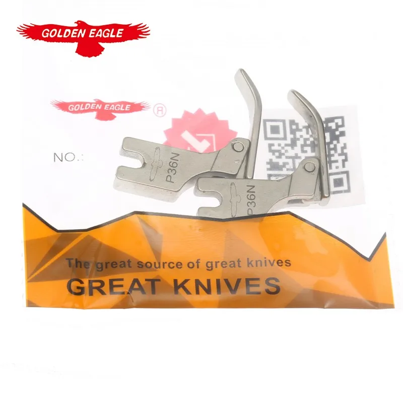 P36N Steel Presser Foot Industrial Sewing Machine Parts Lockstitch Machine Unilateral Right Presser Foot For Sewing Machine