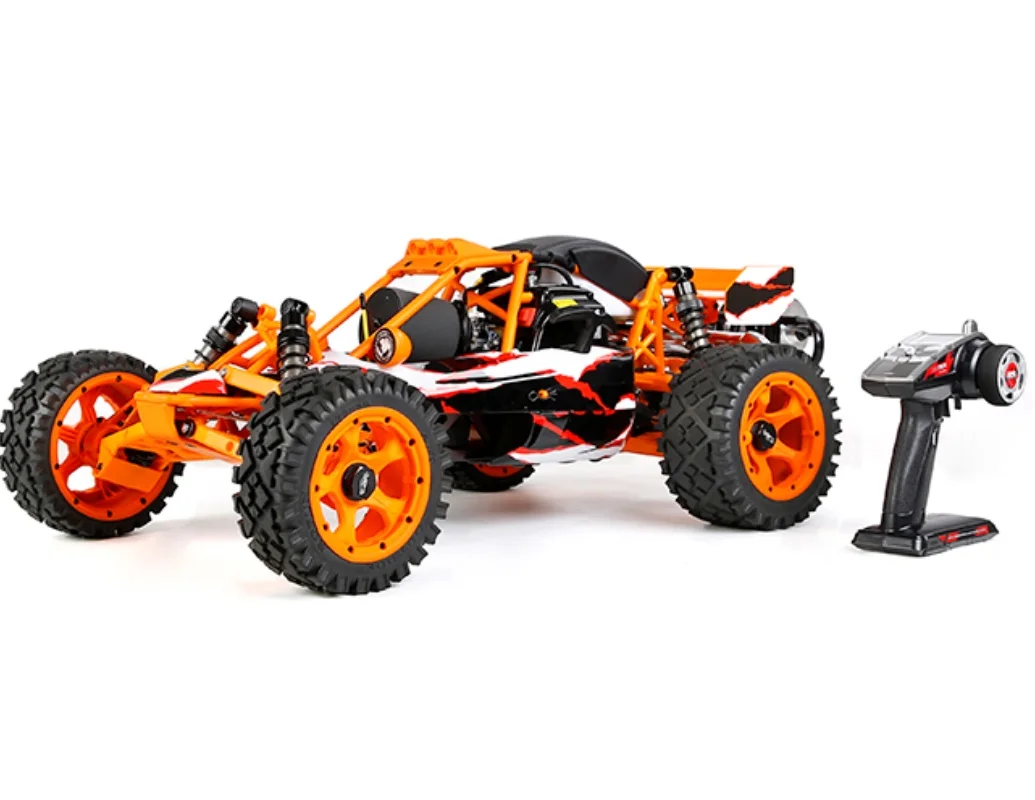

ROVAN Q-BAHA high-end 36CC nylon Q-version remote control car model head up rear wheel drive short version Baja 5B