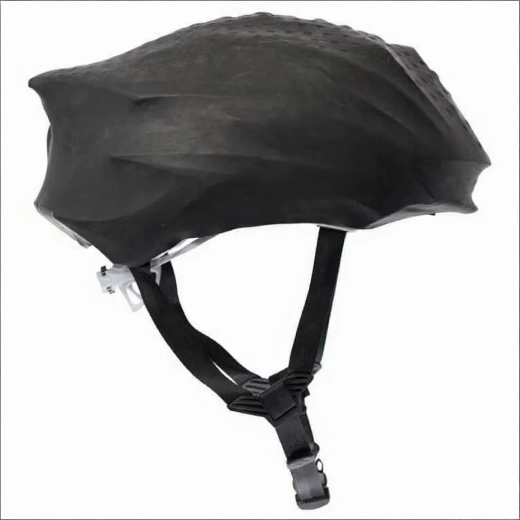 Fahrradhelmüberzug, passend für die meisten Fahrradhelme – schützt den Kopf vor Wind, Regen und Sonne. – Detail 1