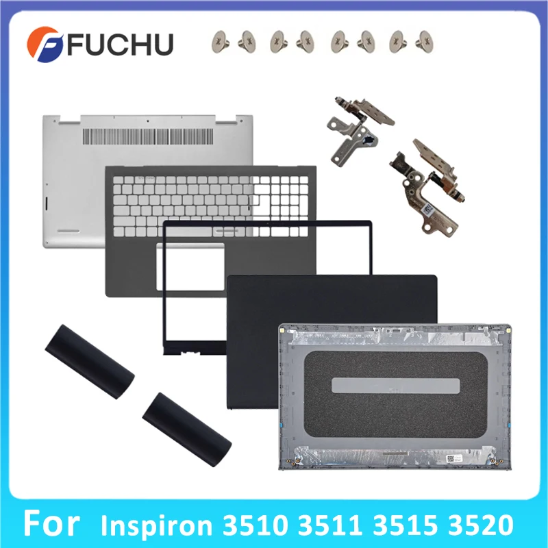 

NEW Original Replace Laptop Case For Inspiron 15 3510 3511 3515 3520 Laptop LCD Back Cover/Front Panel/Palmrest/Axle Cover/Hinge