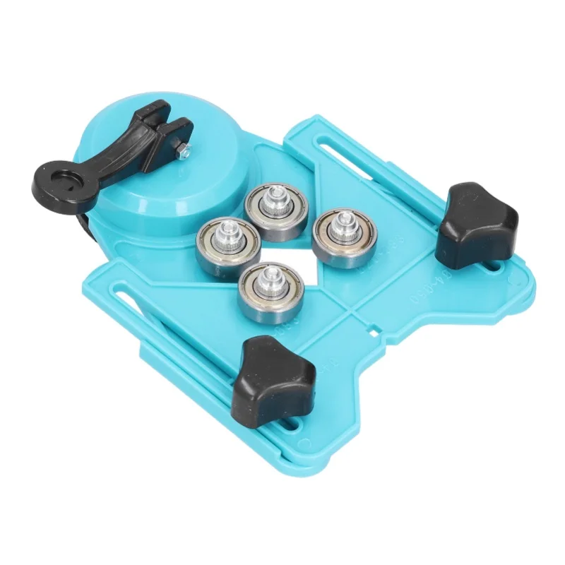 Glass Tile Perforation Locator Adjustable Punch Locator Stainless Steel Fixture Stable And Accurate For Tile And Marble