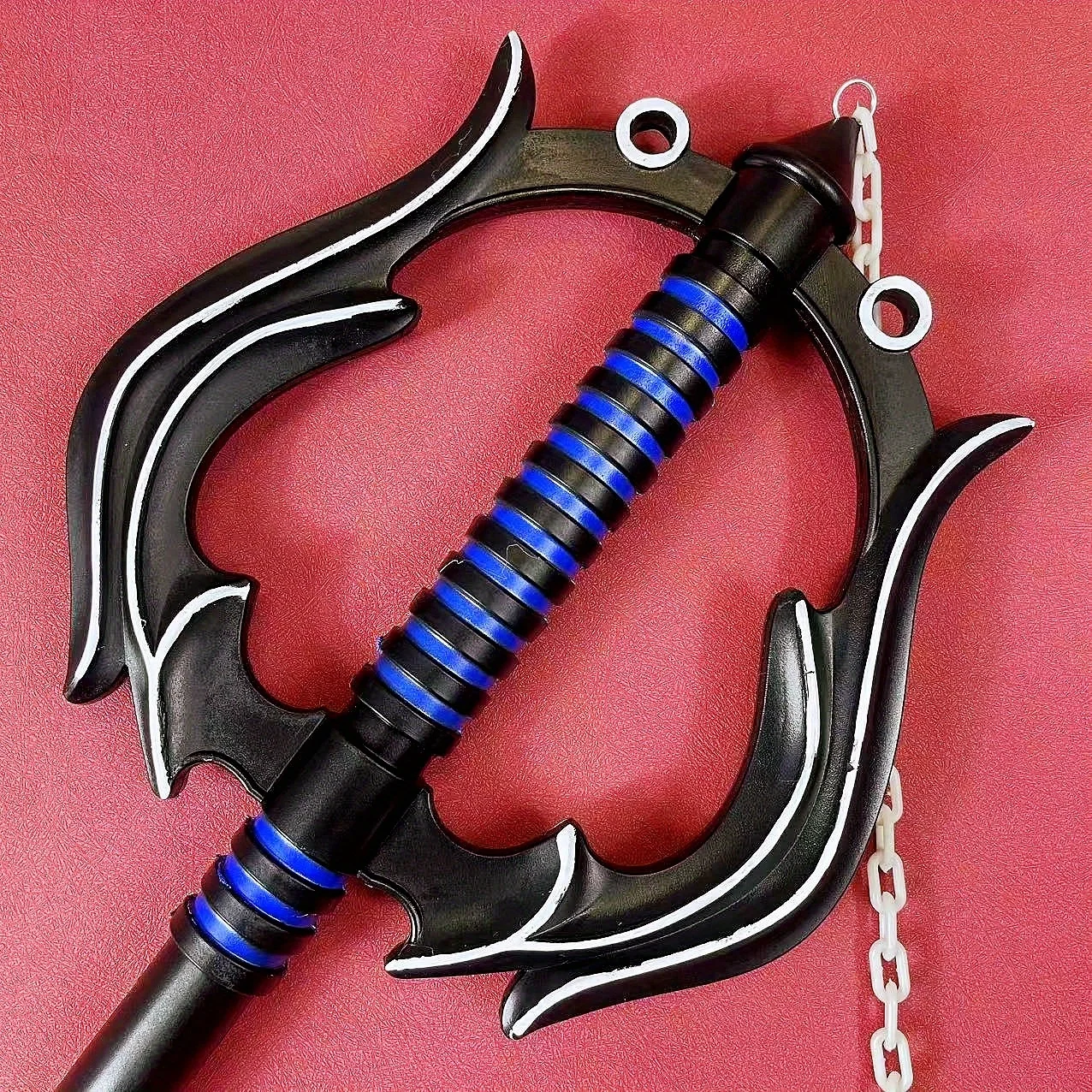 86 سنتيمتر المملكة قلوب مفتاح كاتانا سورا السيف أنيمي تأثيري الدعامة بولي Ninja سكين الحجم الحقيقي اليابانية كاتانا الأصلي الساموراي صابر لعبة