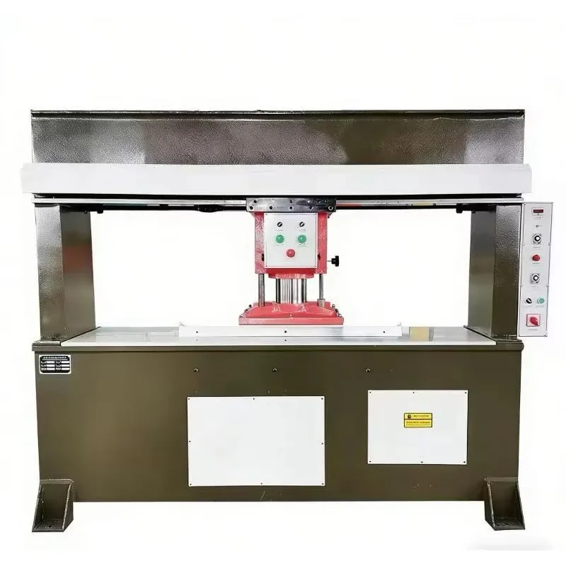 40T Hydraulic Traveling Head Cutting Machine For Leather EVA Foam Fabric Shoe Making Die Cutting Press