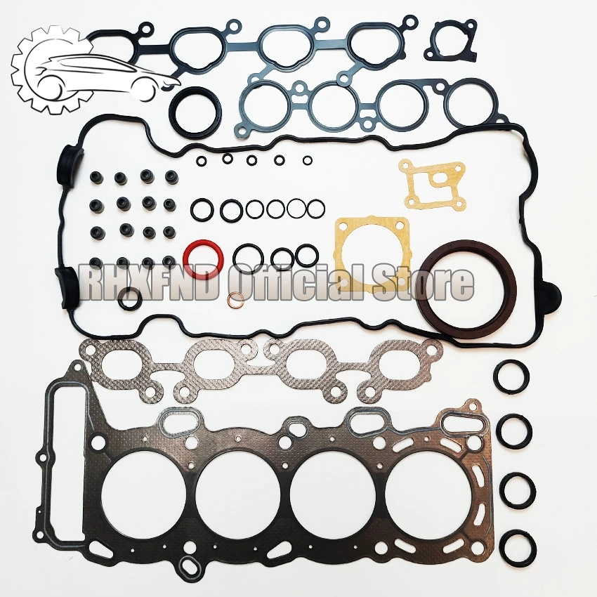 10101-78E26 SR20 SR20DE full rebuilding kits overhaul gasket kit for Niss-an 100 NX/Primera/Pulsar/Serena 1998cc