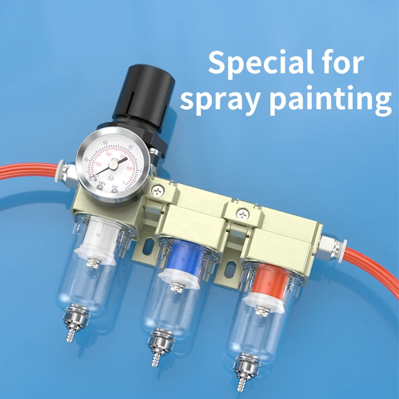 

Высокоточный воздушный фильтр, пистолет-распылитель, процессор источника воздуха для профессиональных нанесений покрытия и покраски