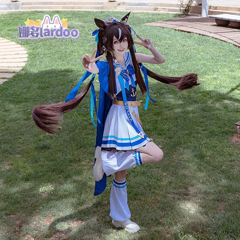 

Game Pretty Derby Vivlos Cosplay Costume Uniform Halloween Carnival Party Christmas Play Role Clothes Clothing