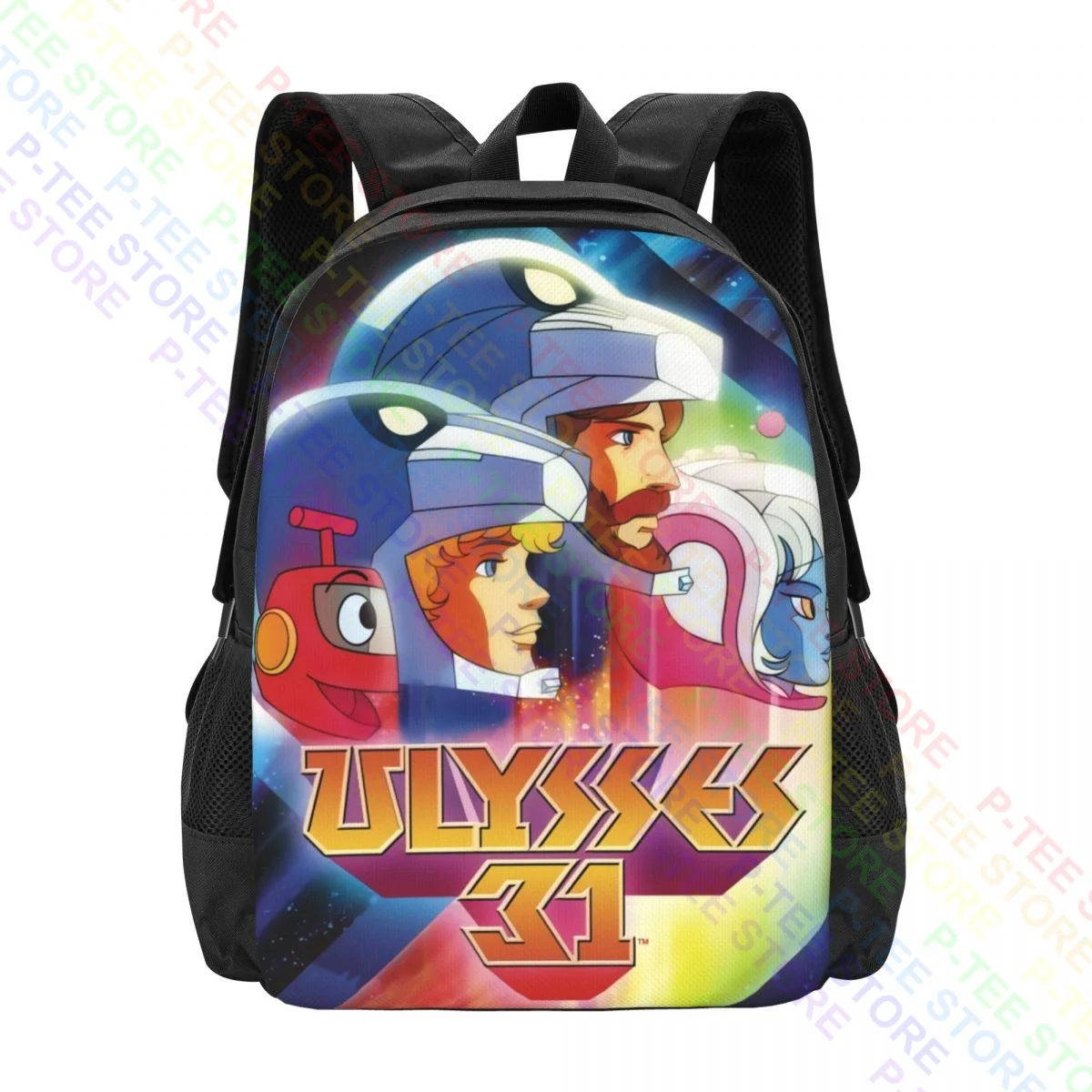 Rare Ulysses 31 French Japanese Anime CartoonBackpack Large Capacity Hot Outdoor Running