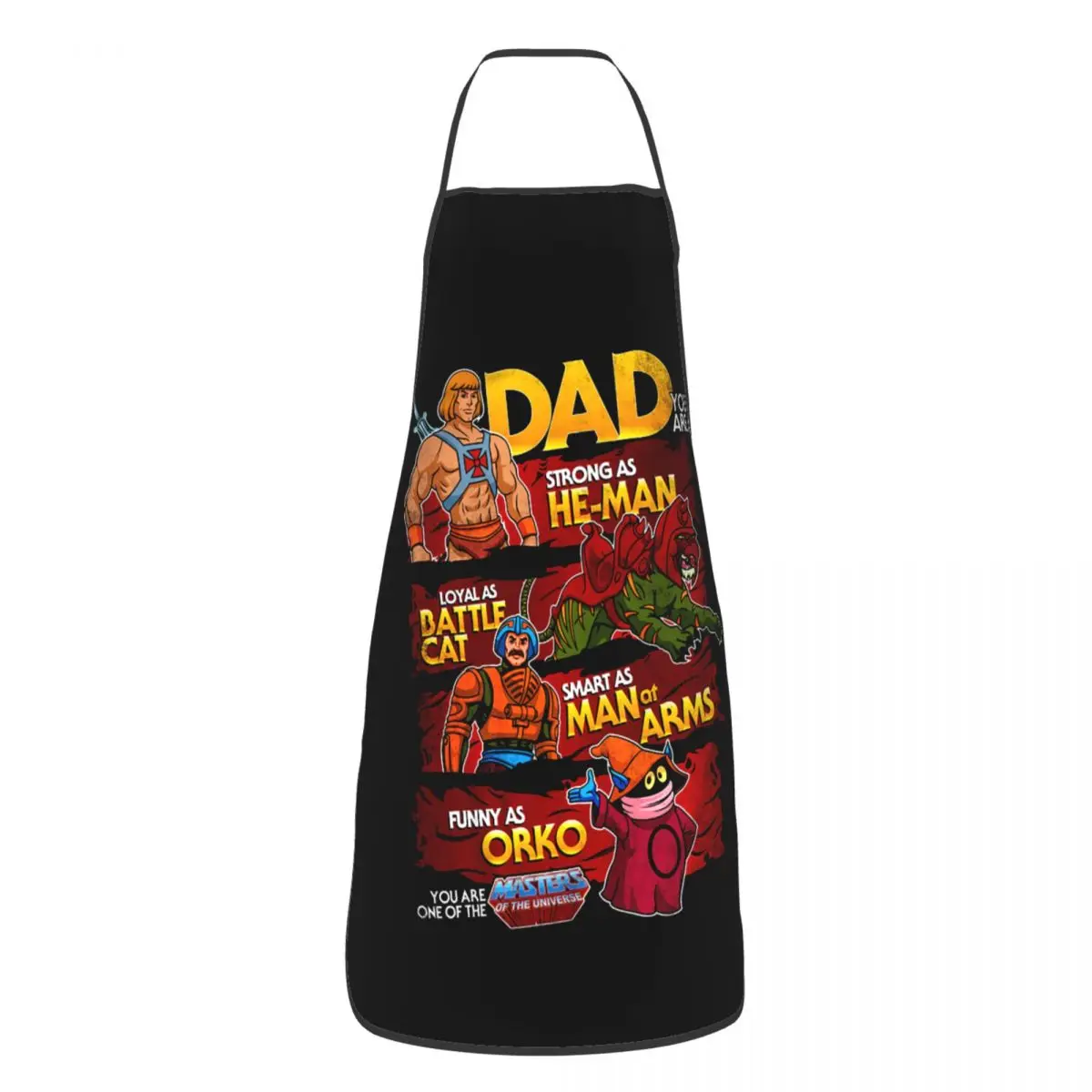 He-Man And The Masters Of The Universe Apron Women Men Unisex Bib Skeletor Beast Man Kitchen Cooking Tablier Cuisine Chef Baking