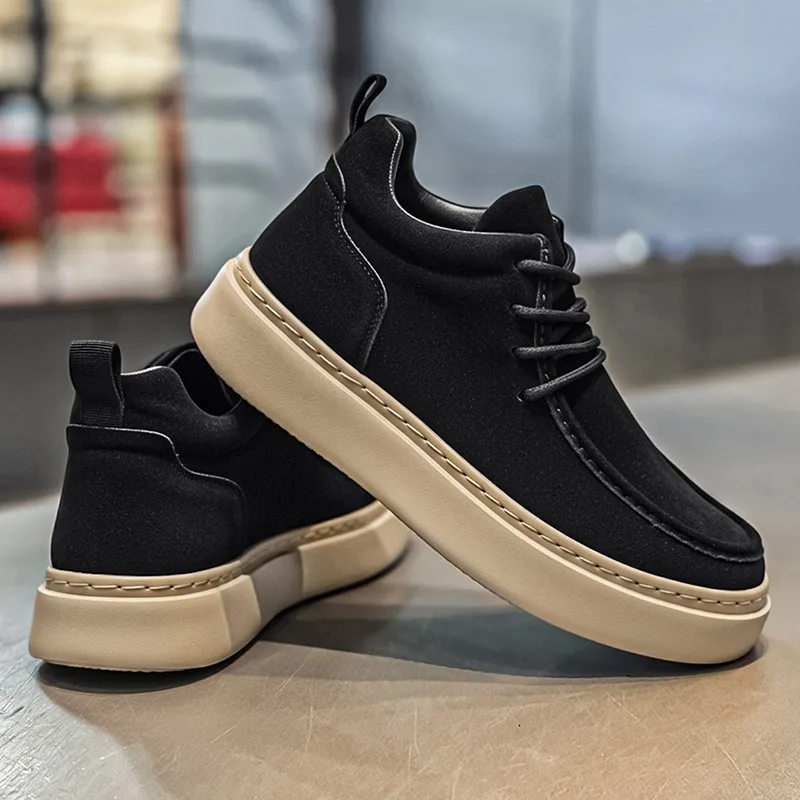 

Simple Comfortable Fashionable Low Cut Men Casual Leather Shoes Quality Thick Soled Anti Slip Outdoor Travel Shoes Oxford Shoes