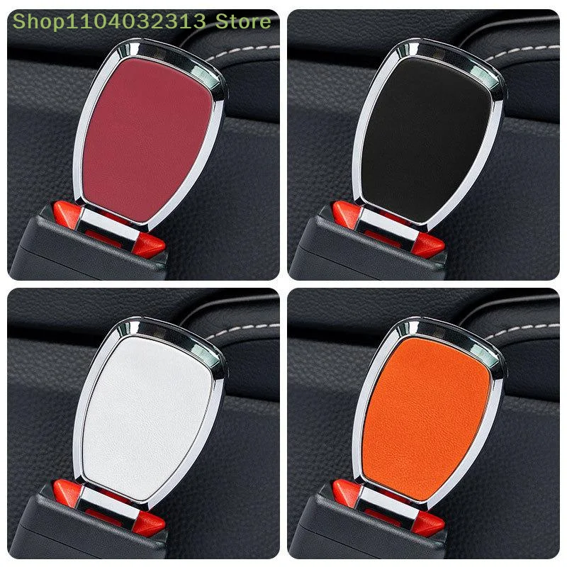 1Pcs Auto Safety Belt Extension Thick Insert Socket Extender Safety Buckle Seat Belt Buckle Plug Car Seat Belt Clip Extender