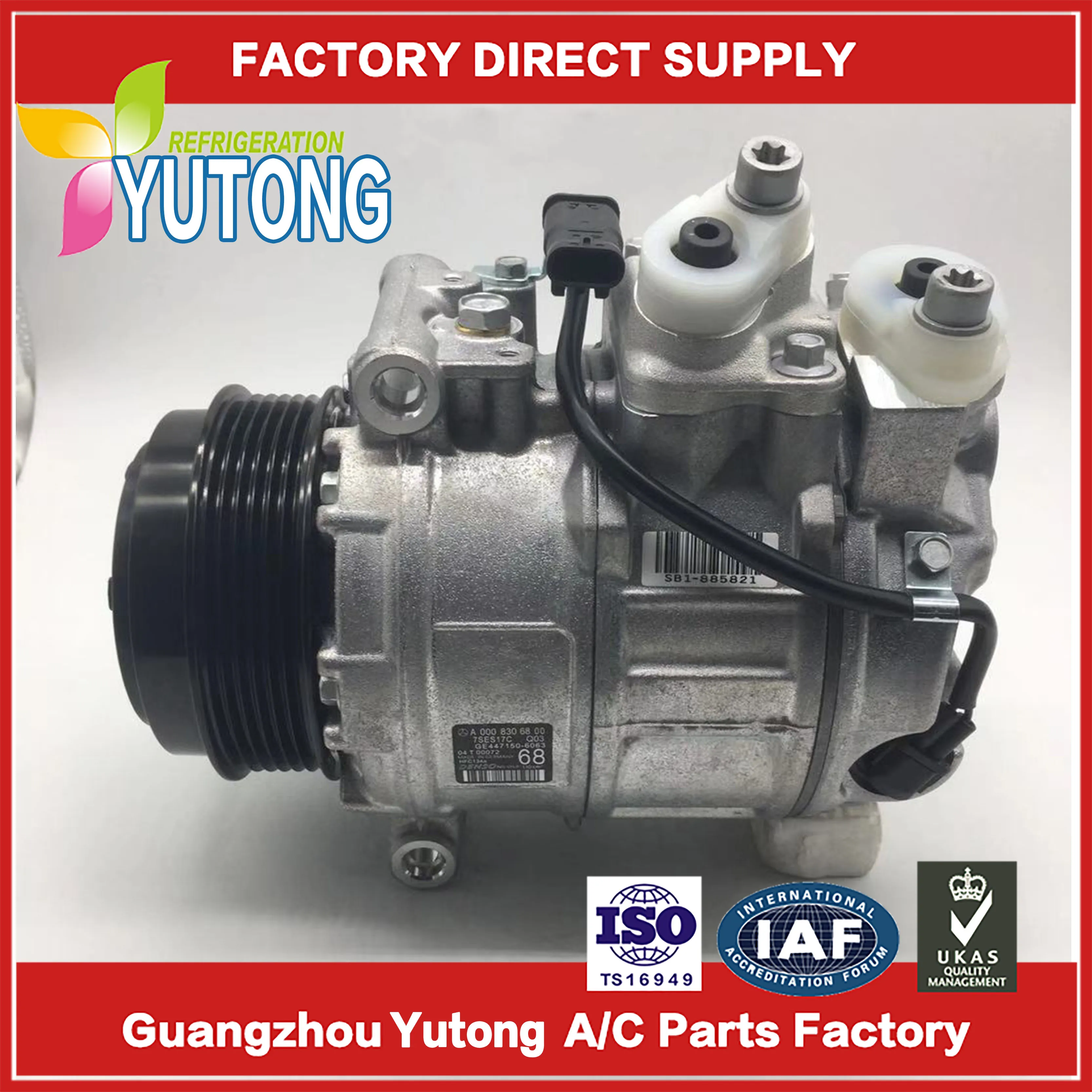 7SES17C Ac Compressor  For Mercedes-benz 447250-1710/ A0008304702/447150-5806/447280-8453