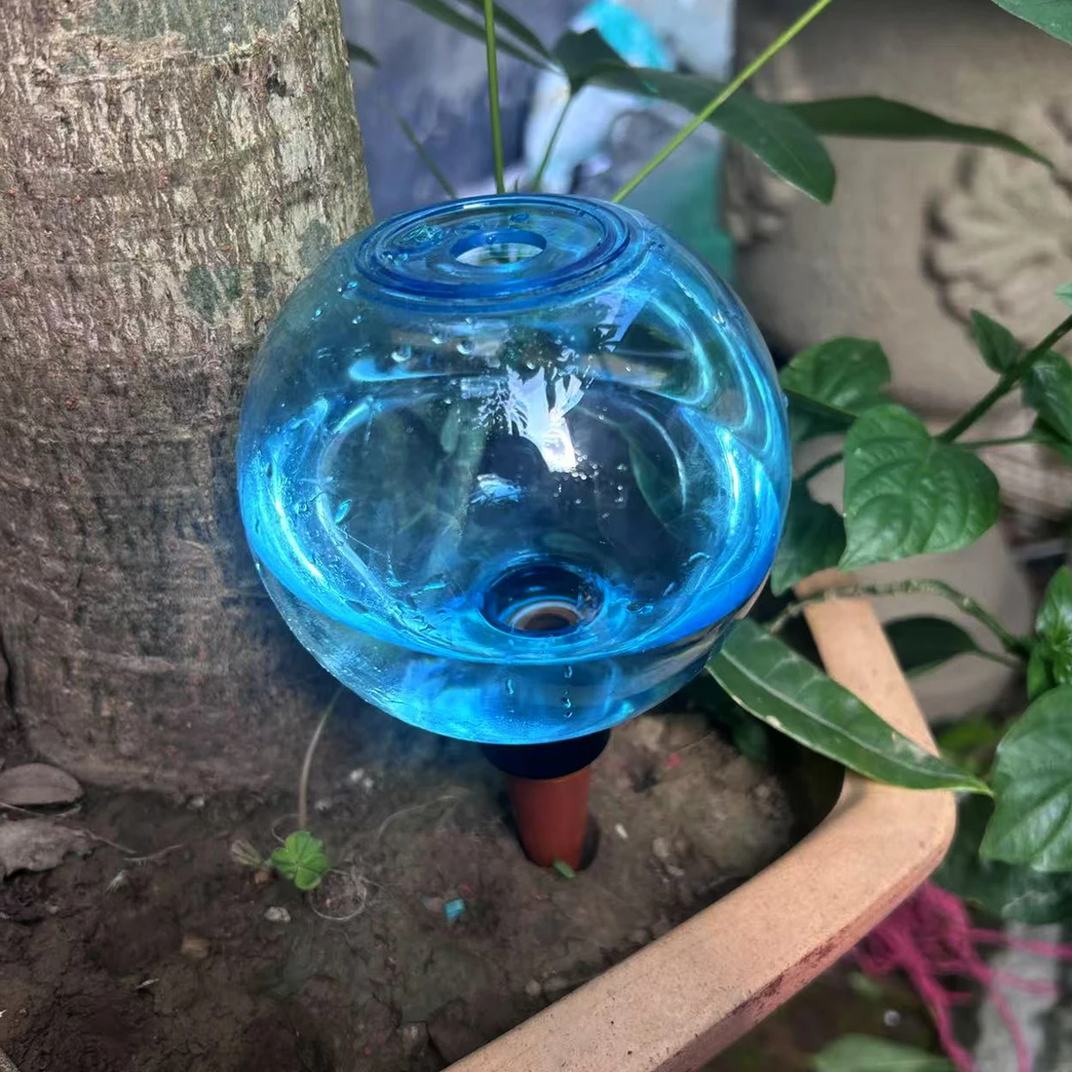 4pcs Self Watering Automatic Drip Watering System Water Drip Irrigation Kit Watering Supplies Plant Flower Irrigation Device