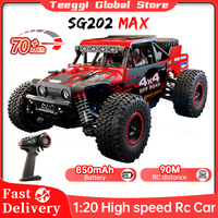 ZLL SG202 MAX/PRO 1:20 High Speed Drift Racing 70KM/H Or 50KM/H Brushless Motor 4WD RC Car Off Road Car Toys for For Kid Gift