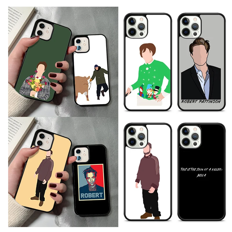 Robert Pattinson Standing Phone Case For iPhone 14 15 16 13 12 Mini Max Cover For Apple 11 Pro Max 6S 8 7 Plus SE2020 Coque