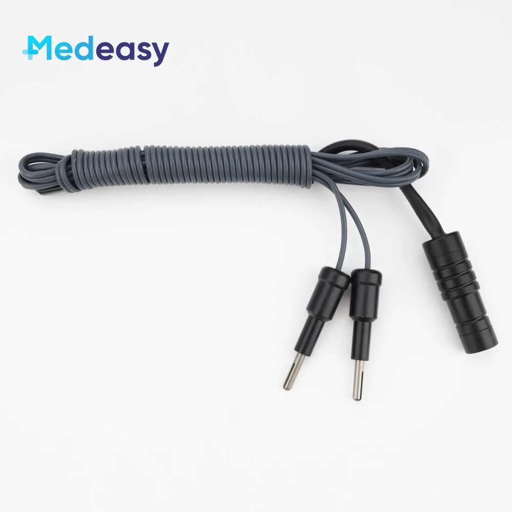 Laparoscopic Reusable Bipolar Coagulation Forceps with Cable