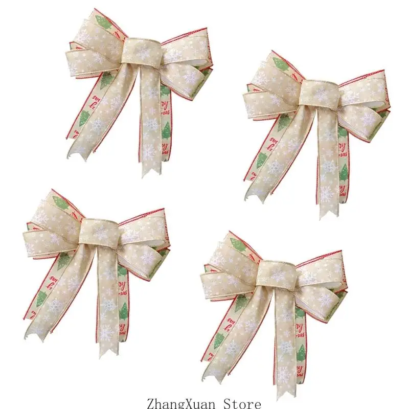 Weihnachtsband aus weichem Stoff zum Aufhängen an Bäumen und zur saisonalen Präsentation Innenbereich, 3 x – Detail 8
