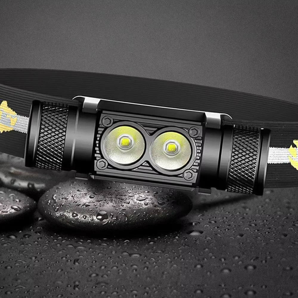 Homefish USB LED Headlamp Fishing 18650 Headlight Torch Hunting Head Lamp Camping Headlamp Flashlight Head Light