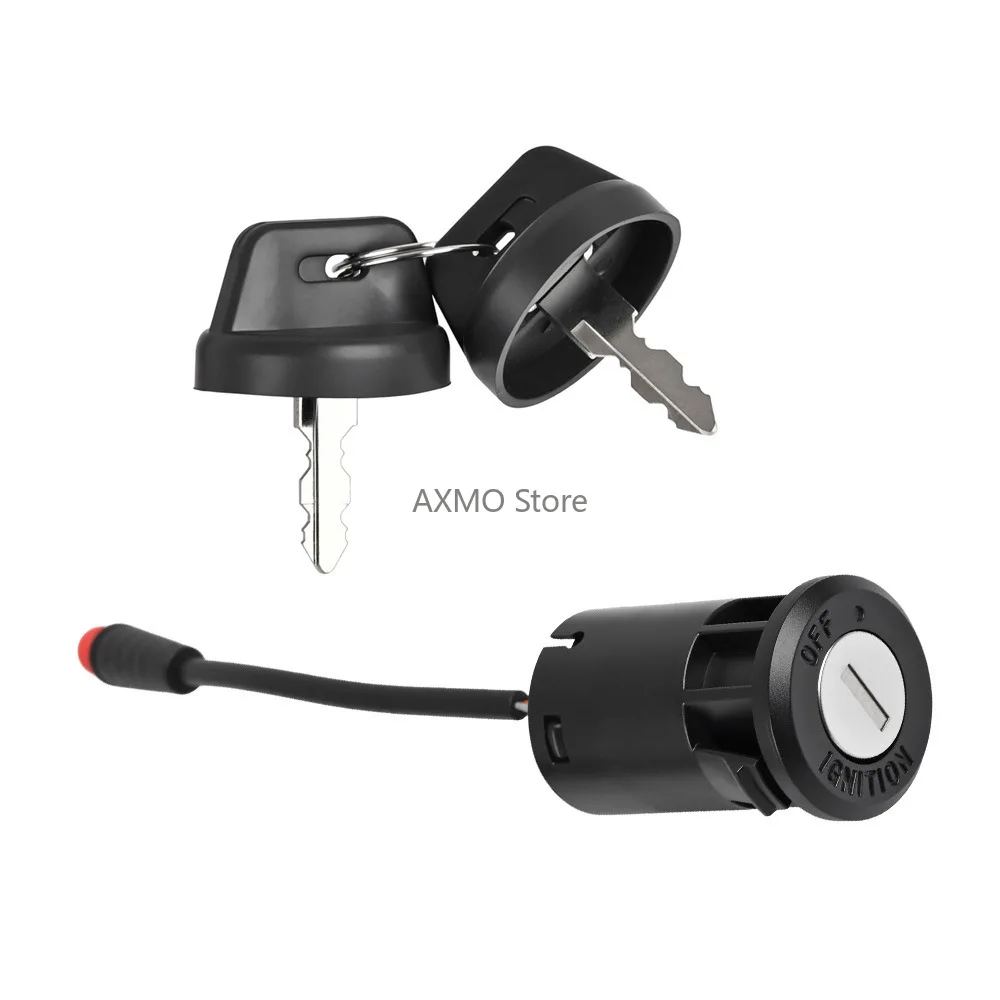 

Bicycle Ignition Key Switch Lock Suitable for Model M6 Ignition 2 Key Switch Waterproof Interface 2Pin Electric Bicycle Parts