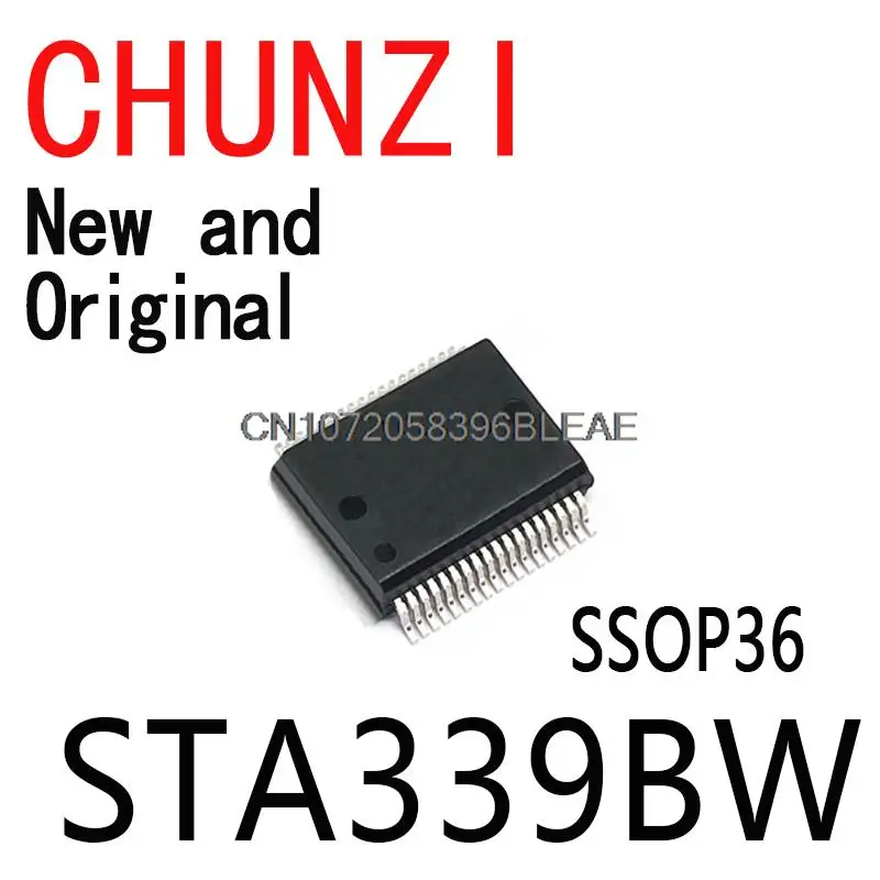 2PCS New and Original STA3398W SSOP36 Laptop IC Chip STA339BW