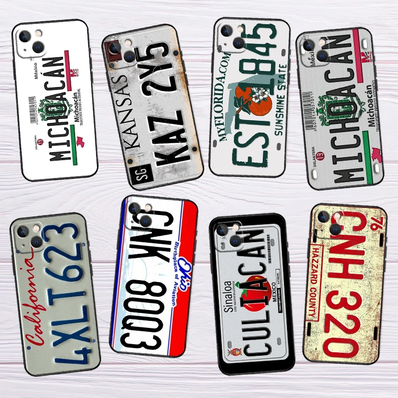 Retro License Plate… - image