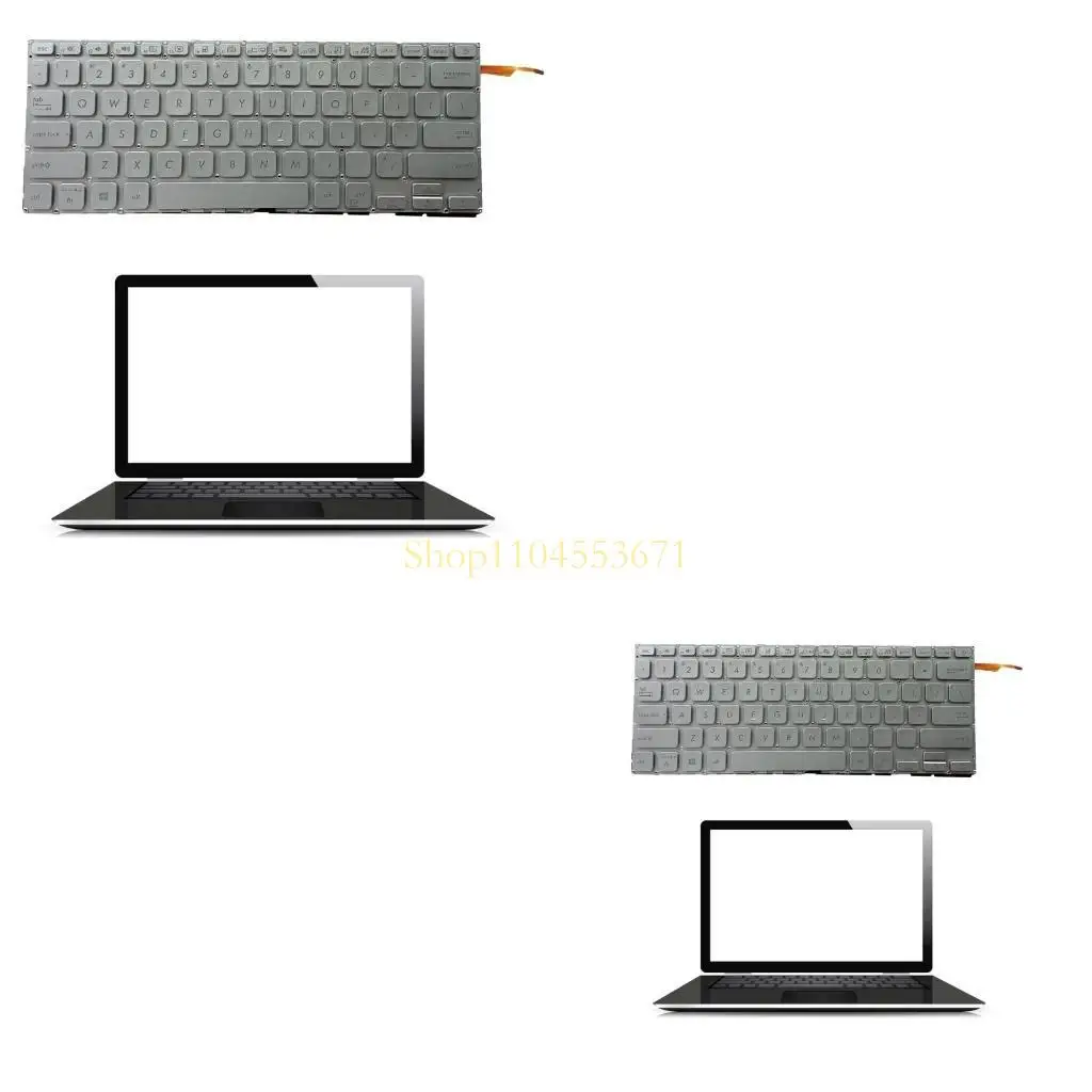 Best Seller for Vivobook 14 X415 Laptop Keyboard Replacement US English Backlit Keyboard